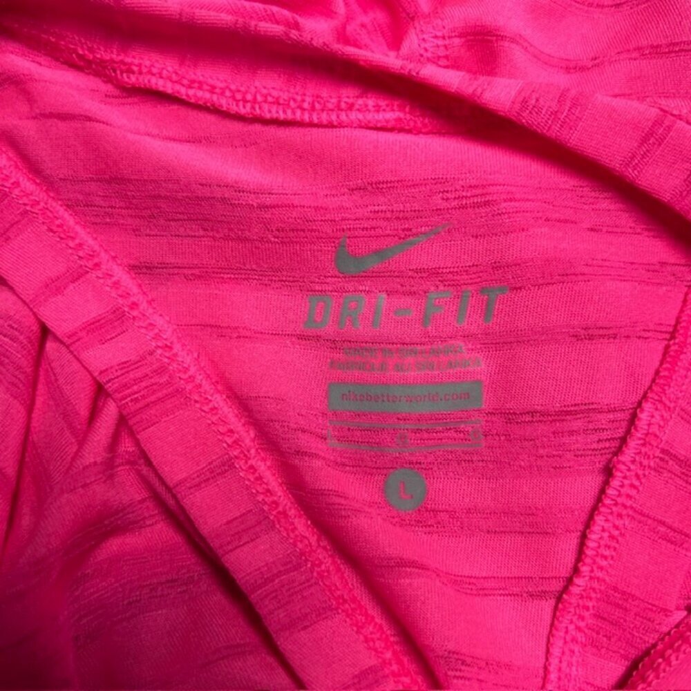 Nike Dri Fit Pink Racer Back Tank Size L - Picture 6 of 6